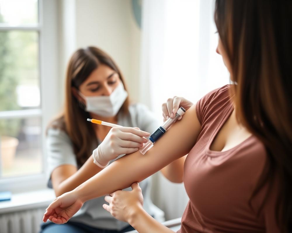 At-home blood sample collection
